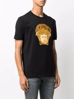 Versace T shirt à motif Medusa brodé Prix Cassé t-shirts homme 9 Versace t-shirt à motif Medusa brodé