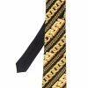Versace cravate en soie à imprimé chaine
