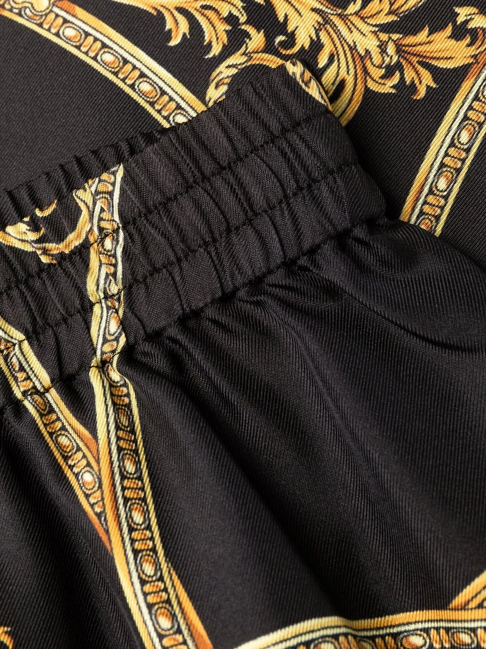 Prix Équitable Versace Bas de pyjama en soie à imprimé baroque vêtements de nuit homme 5 Versace bas de pyjama en soie à imprimé baroque