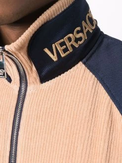 Versace veste à col montant