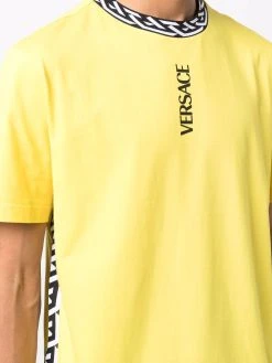 Versace t-shirt à détails imprimés La Greca
