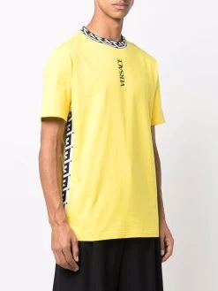 Versace t-shirt à détails imprimés La Greca