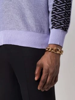 Versace bracelet à détail Medusa