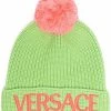 Versace bonnet à logo brodé