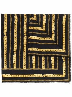 Versace écharpe longue à imprimé Greca