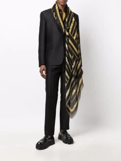 Versace écharpe longue à imprimé Greca