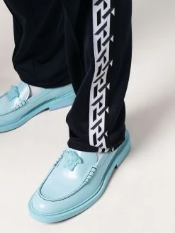 Versace pantalon de jogging à imprimé La Greca signature