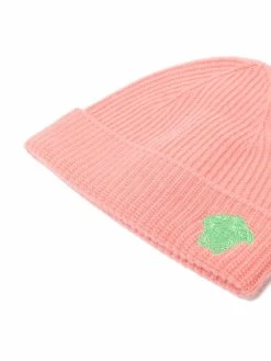 Versace bonnet Medusa en maille nervurée