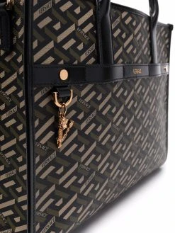 Versace sac cabas à imprimé La Greca