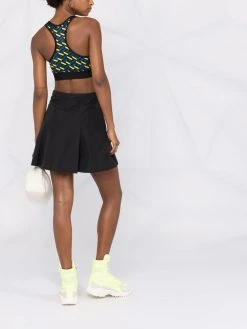 Versace brassière de sport à logo imprimé