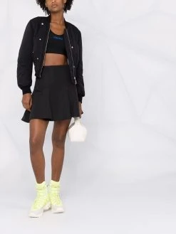 Versace brassière de sport à logo imprimé