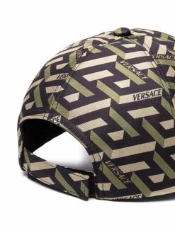 Versace casquette à imprimé graphique