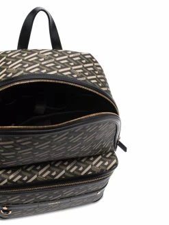 Versace sac à dos à imprimé monogrammé