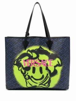 Versace sac cabas Medusa Smiley