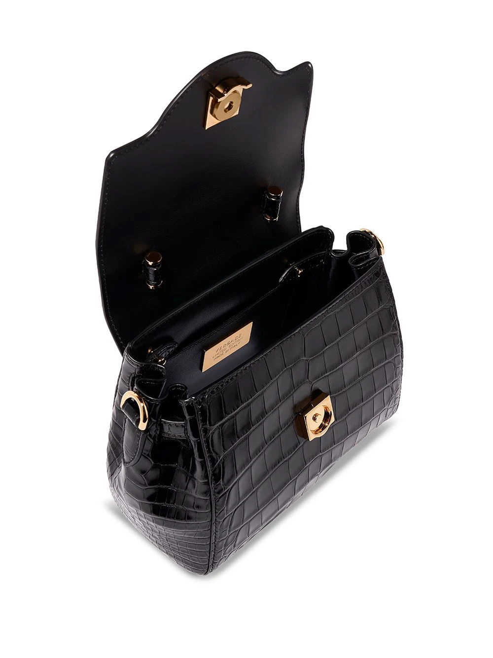 Meilleur Prix Garanti Versace Petit sac à main La Medusa à anse sur le dessus sacs cabas femme 7 Versace petit sac à main La Medusa à anse sur le dessus