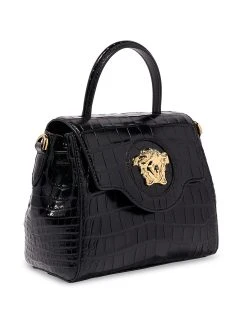 Meilleur Prix Garanti Versace Petit sac à main La Medusa à anse sur le dessus sacs cabas femme 9 Versace petit sac à main La Medusa à anse sur le dessus