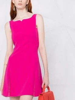 Versace robe sans manches à encolure carrée