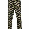 Versace Prix Préférentiel Pantalon Greca à logo imprimé pantalons cigarette homme 2 Versace pantalon Greca à logo imprimé