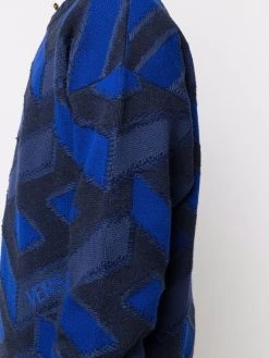 Versace pull La Greca en jacquard