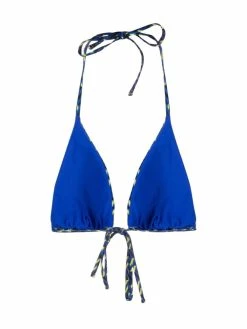 Versace haut de bikini à motif monogrammé