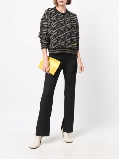 Versace pull en maille Greca