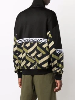 Versace sweat à imprimé La Greca