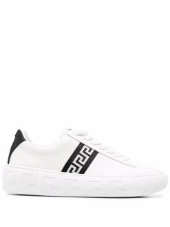 Versace baskets Greca à lacets