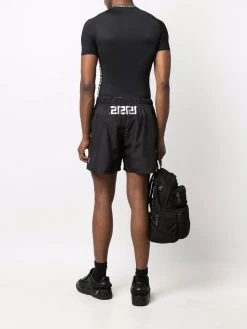 Versace short à imprimé Greca