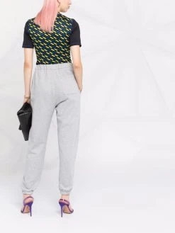 Versace t-shirt à coutures contrastantes