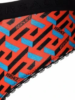 Versace culotte à motif La Greca