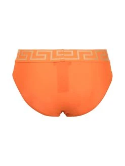 Versace culotte à bande Greca