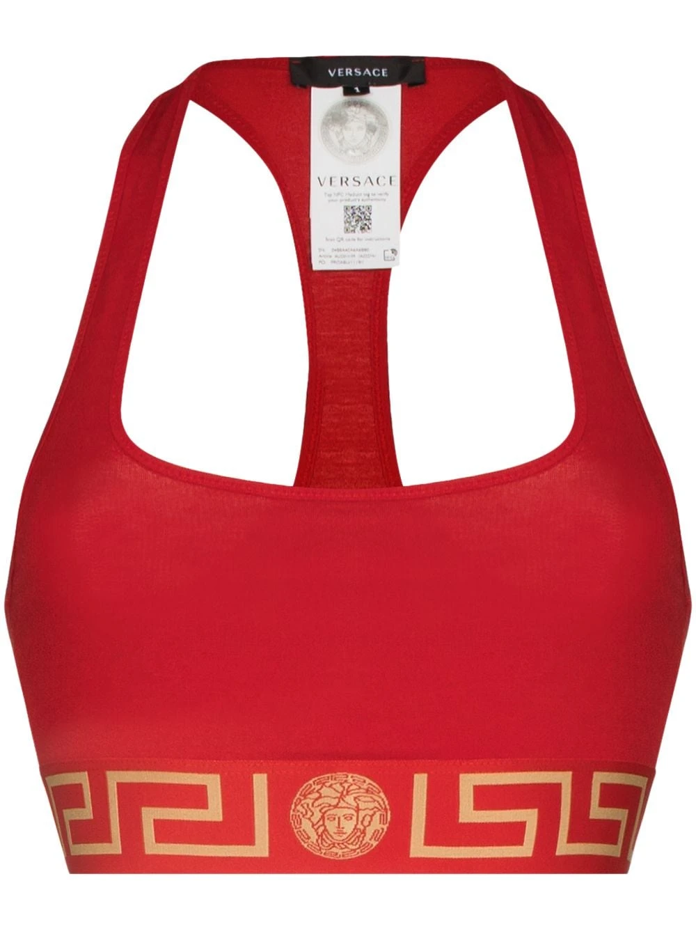 Versace Brassière à bande Greca Prix Abordable soutiens-gorge femme 3 Versace brassière à bande Greca