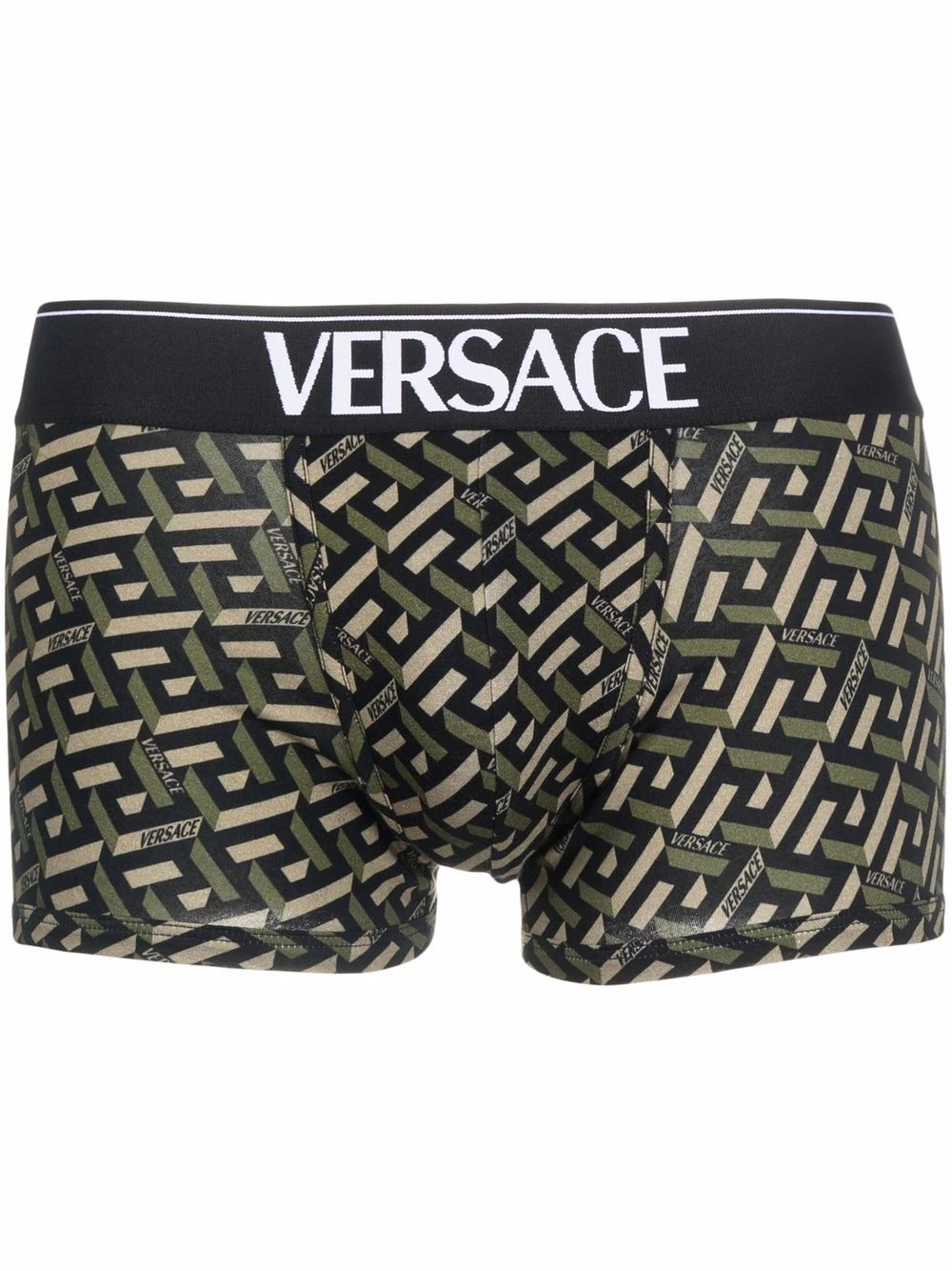 Versace Boxer à imprimé La Greca Prix Dégriffé slips & boxers homme 3 Versace boxer à imprimé La Greca