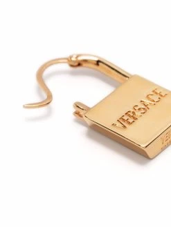 Versace boucles d'oreilles à détail de cadenas