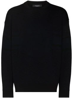 Versace La Greca Medusa jacquard jumper