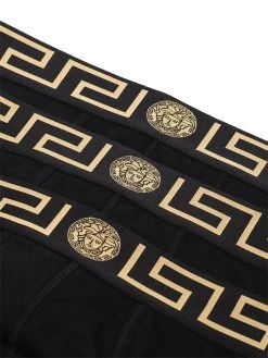 Versace Prix Bradés Medusa waistband brief triple pack slips & boxers homme 9 Versace Medusa-waistband brief triple-pack