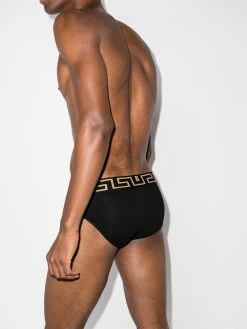 Versace Prix Bradés Medusa waistband brief triple pack slips & boxers homme 8 Versace Medusa-waistband brief triple-pack