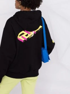 Versace hoodie à imprimé Greca