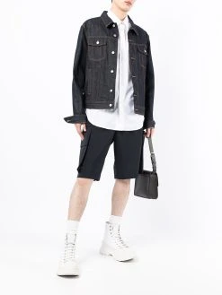 Versace jacquard Greca cotton shirt