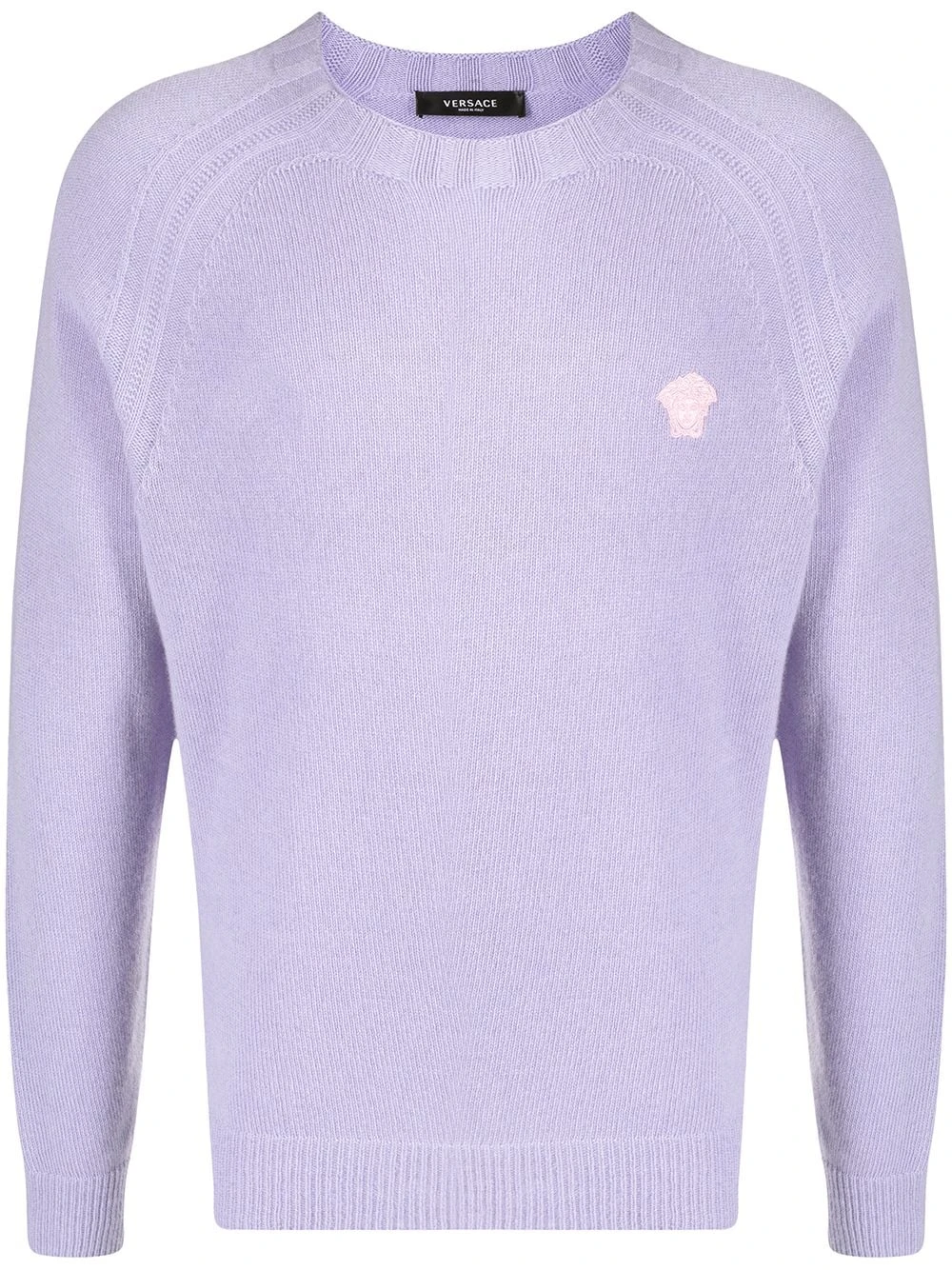 Versace Logo patch crew neck jumper Vendre-Réclame pulls homme 3 Versace logo-patch crew neck jumper