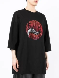 Versace logo-embellished cotton T-shirt