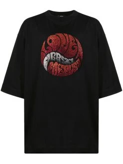 Versace logo-embellished cotton T-shirt