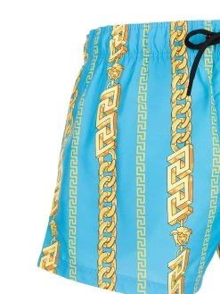 Versace short de bain à imprimé chaîne