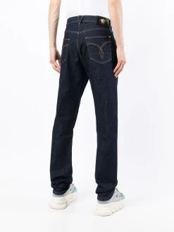 Versace jean droit à taille haute