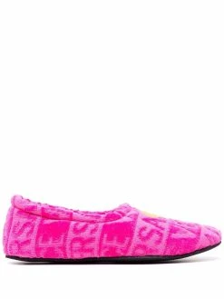 Versace chaussons Ă motif Medusa