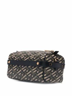 Prix Sympa Versace Sac porté épaule La Greca en cuir sacs porté épaule femme 11 Versace sac porté épaule La Greca en cuir