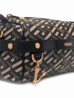 Prix Sympa Versace Sac porté épaule La Greca en cuir sacs porté épaule femme 12 Versace sac porté épaule La Greca en cuir