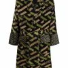 Versace peignoir La Greca en coton