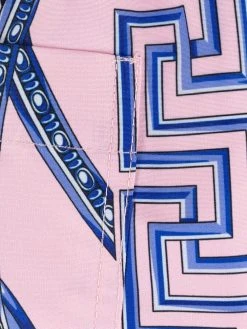 Versace short de bain à imprimé baroque