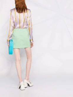 Versace blouse à imprimé La Greca